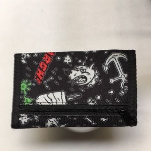 Alphabet Soup zippered wallet
